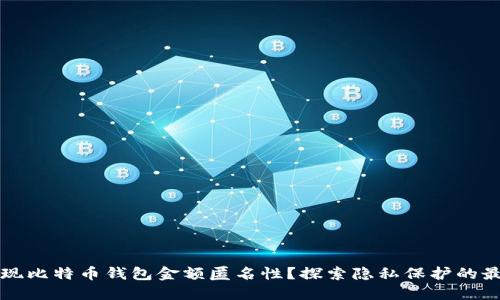 如何实现比特币钱包金额匿名性？探索隐私保护的最佳实践
