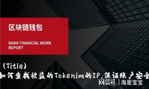  (Title)  
如何查找被盗的Tokenim的IP，保证账户安全