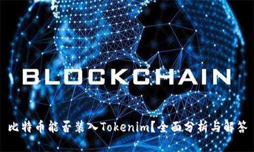 比特币能否装入Tokenim？全面分析与解答